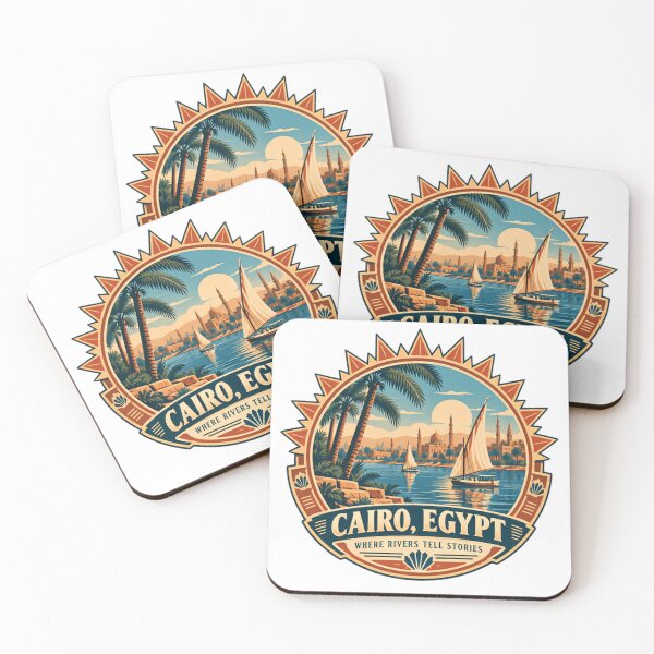 Item preview, Cairo Egypt Where Rivers Tell Stories Nile River Travel Souvenir Egypt Vacation Tourist designed and sold by Simsimah26Parks.