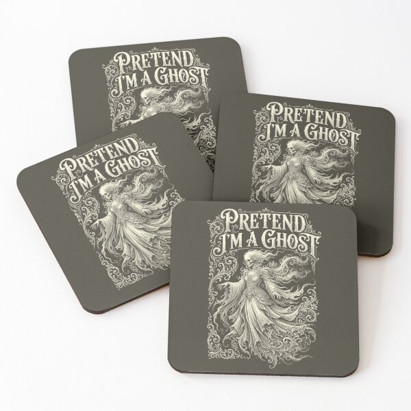 Item preview, The Gothic Spectre | Vintage Ornate Skeleton Ghost designed and sold by HexOne.