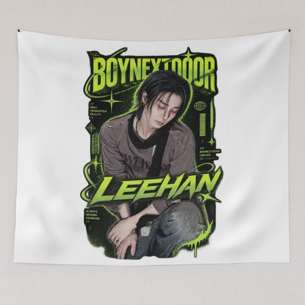 Item preview, BOYNEXTDOOR Leehan Home Deluxe Neon Green Aesthetic designed and sold by Valeree Store.