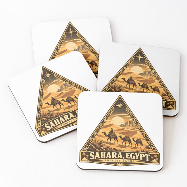 Item preview, Sahara, Egypt Endless Sands Desert Travel Wanderlust designed and sold by Simsimah26Parks.
