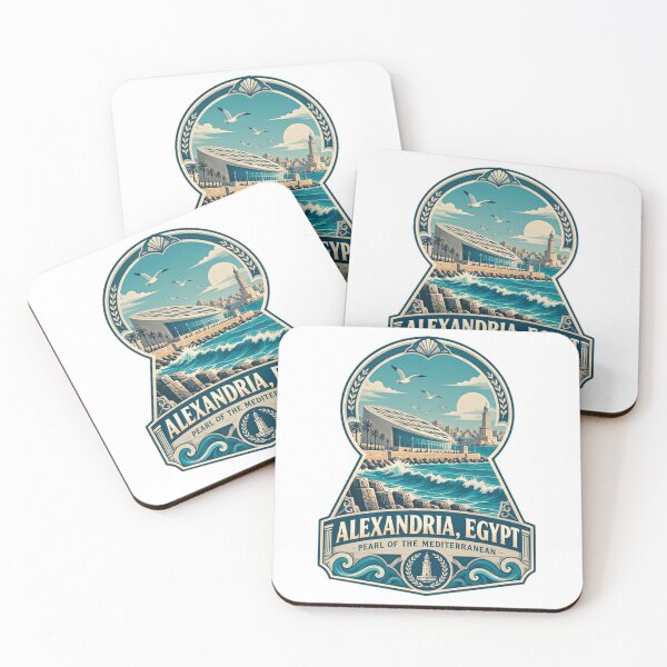 Item preview, Alexandria, Egypt Pearl Of The Mediterranean Travel Souvenir designed and sold by Simsimah26Parks.