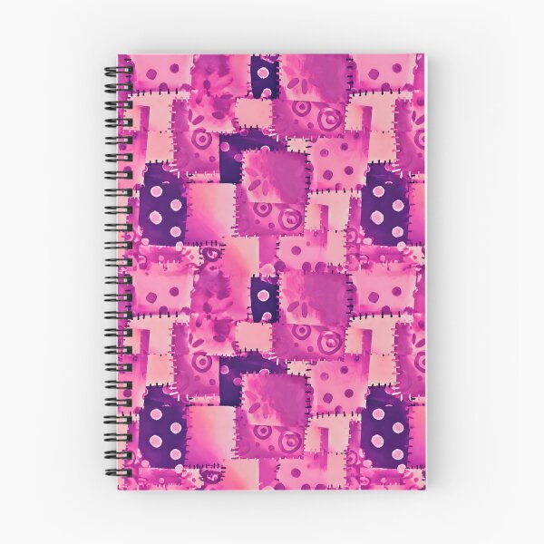 Item preview, pink floral patchwork design  designed and sold by OmStudioz .