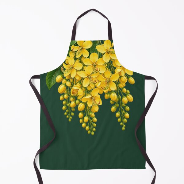 Item preview, Golden Yellow Cassia Fistula Flower designed and sold by HO•Designs.