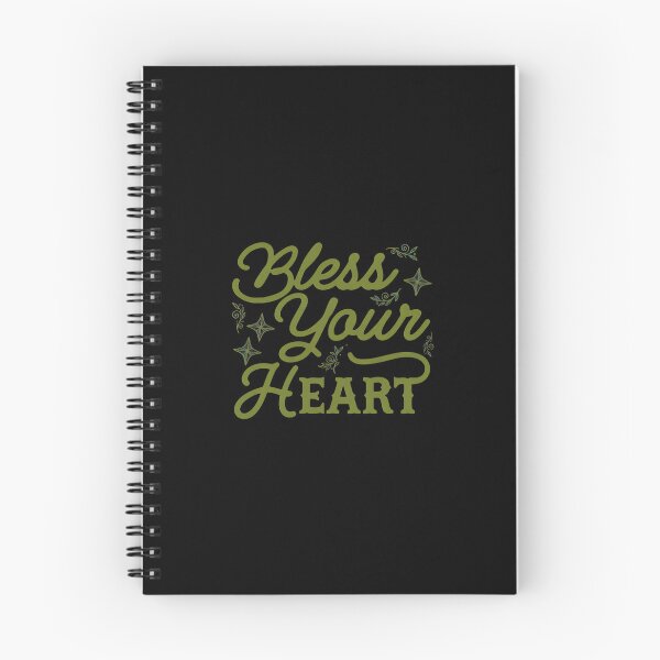 Item preview, Bless Your Heart Retro Script Stars  designed and sold by MarielaDeckow.
