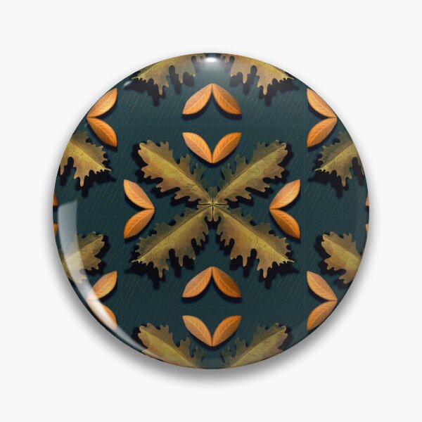 Item preview, Cozy Blue Autumn Leaves designed and sold by Claire-Sesker.