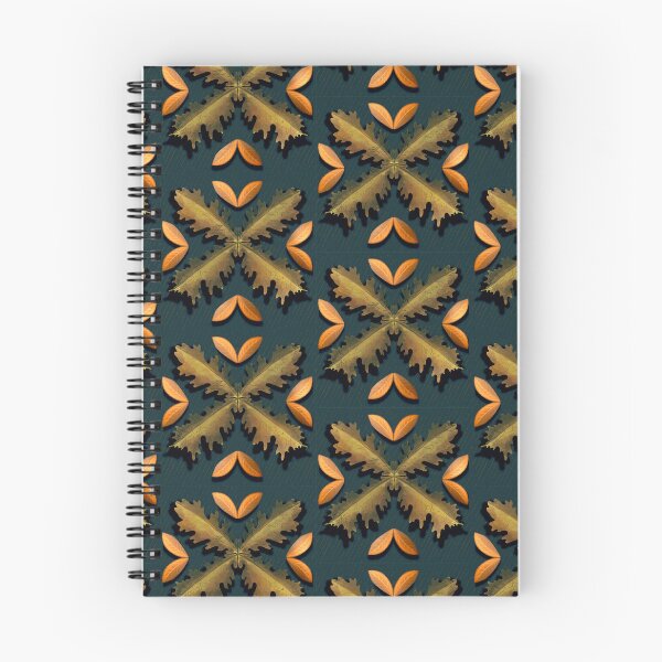 Item preview, Cozy Blue Autumn Leaves designed and sold by Claire-Sesker.