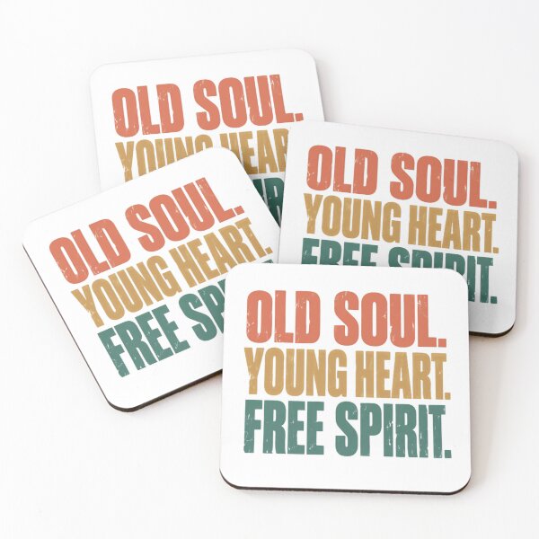 Item preview, Old Soul Young Heart Free Spirit Personality Wisdom Independence designed and sold by JonesFlora2025.