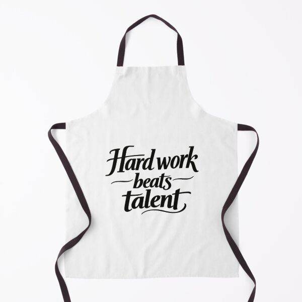 Item preview, Hard Work Beats Talent Motivational Inspirational Quote designed and sold by SkeletonsDanger.