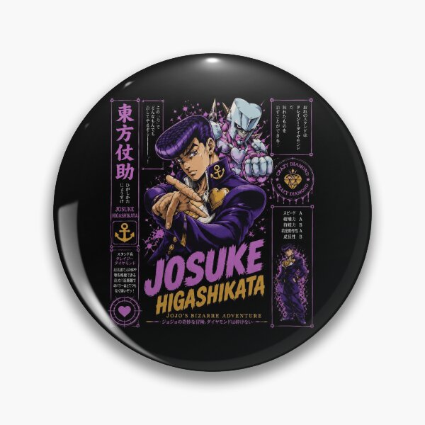 Item preview, Josuke Higashikata Purple designed and sold by Elizabromby.