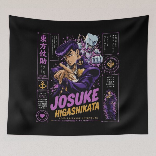 Item preview, Josuke Higashikata Purple designed and sold by Elizabromby.