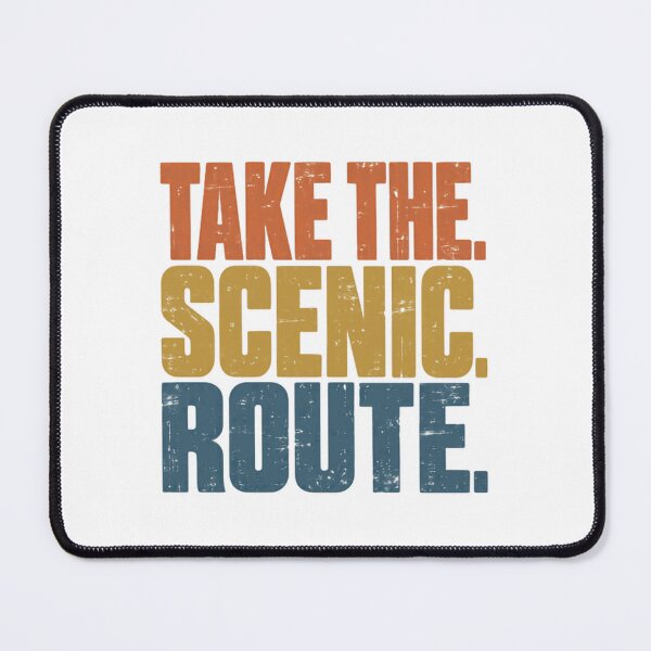 Item preview, Take The Scenic Route Travel Adventure Wanderlust Explorer designed and sold by JonesFlora2025.