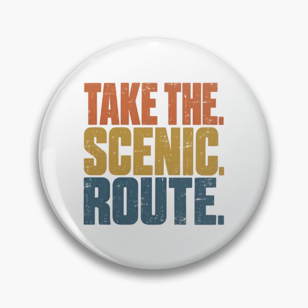 Item preview, Take The Scenic Route Travel Adventure Wanderlust Explorer designed and sold by JonesFlora2025.