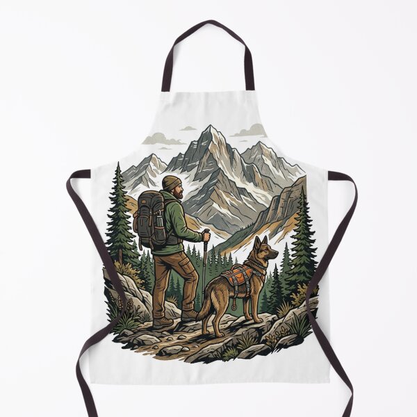 Item preview, Mountain Trail Dog Explorer designed and sold by meghnad.