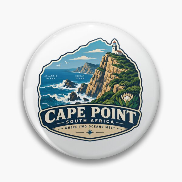 Item preview, Cape Point South Africa Where Two Oceans Meet Atlantic Indian Ocean Travel Vacation designed and sold by Simsimah26Parks.