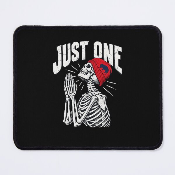 Item preview, Just One Funny Praying Skeleton Red Beanie Streetwear Design designed and sold by AnimeSH9.