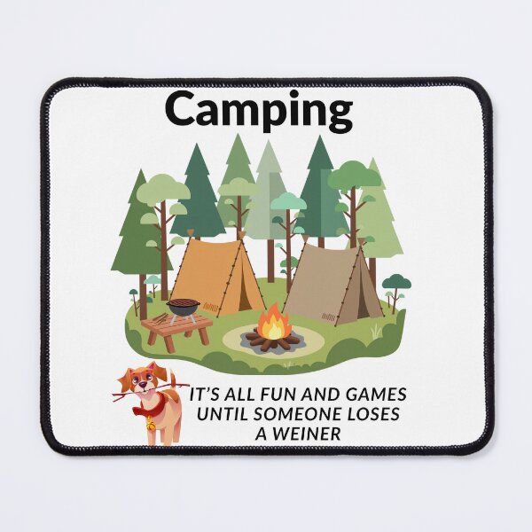 Item preview, camping fun designed and sold by Oh-Marsha.