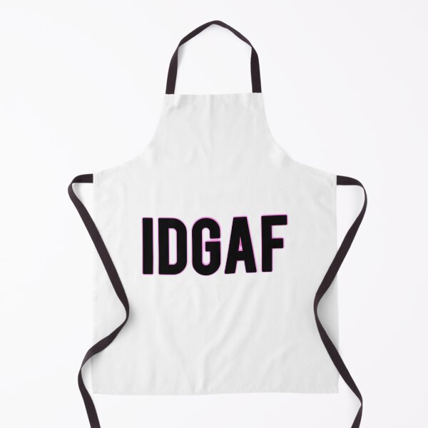 Item preview, Dua Lipa Inspired IDGAF Bold Typography Design designed and sold by semac1999.