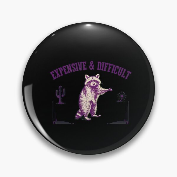 Item preview, Expensive & Difficult Raccoon  designed and sold by MarielaDeckow.