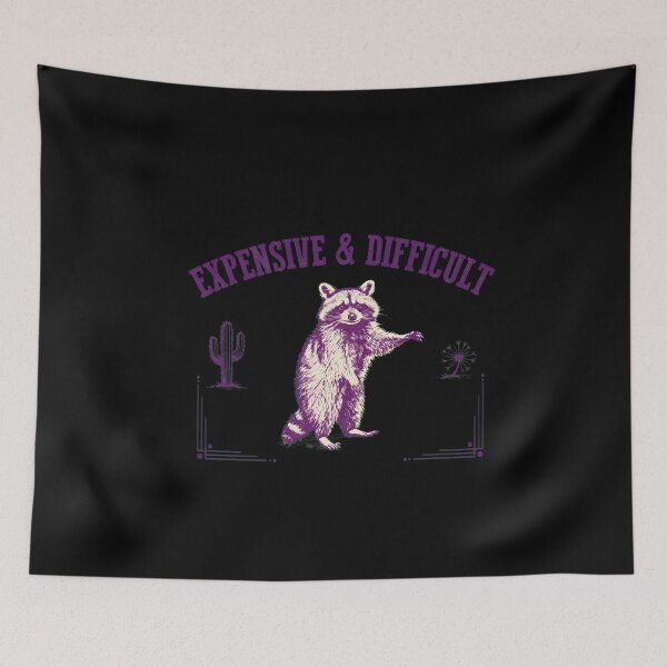 Item preview, Expensive & Difficult Raccoon  designed and sold by MarielaDeckow.