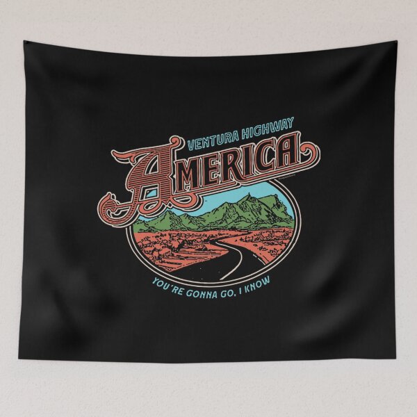 Item preview, america the band ventura highway vintage 70s folk rock band designed and sold by RobertGeisler.