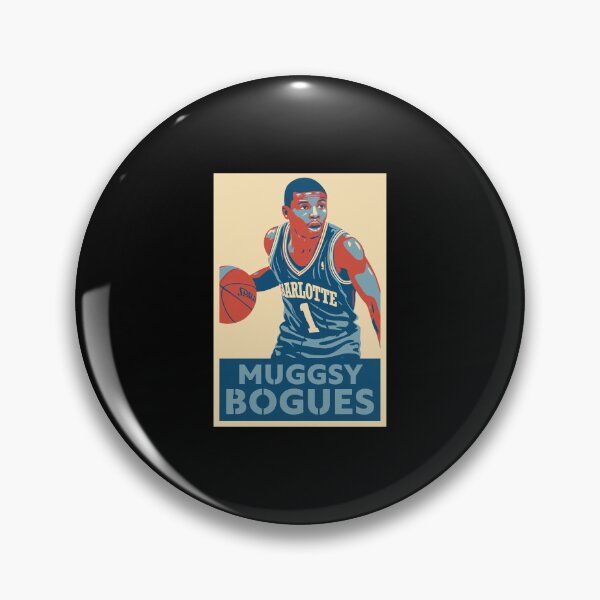 Item preview, Muggsy Bogues Charlotte Hornets Hoop Legend Poster designed and sold by CHARLESMCCLAREN.