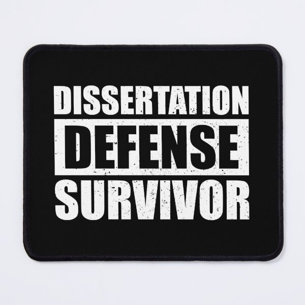 Item preview, Dissertation Defense Survivor - Funny PhD Student designed and sold by riczyeleanor.
