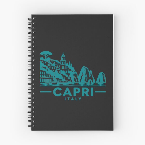 Item preview, Capri Italy Line Art Travel Poster designed and sold by CMYKStudio.