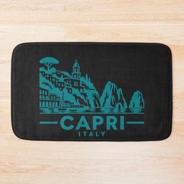 Item preview, Capri Italy Line Art Travel Poster designed and sold by CMYKStudio.