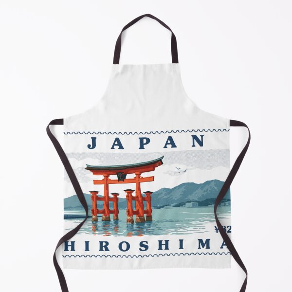 Item preview, Vintage Japan Hiroshima Itsukushima Torii Gate Postage Stamp Vector designed and sold by Shutter-Dragon.