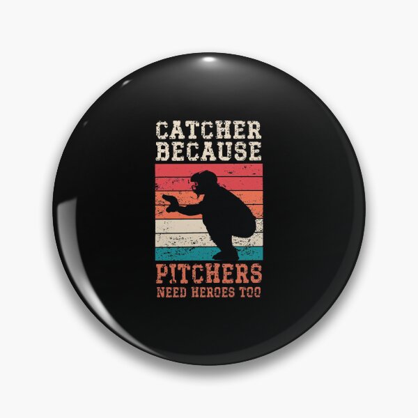 Artikelvorschau, Catcher, weil auch Pitcher Helden brauchen (Baseball) entworfen und verkauft von CHARLESMCCLAREN.