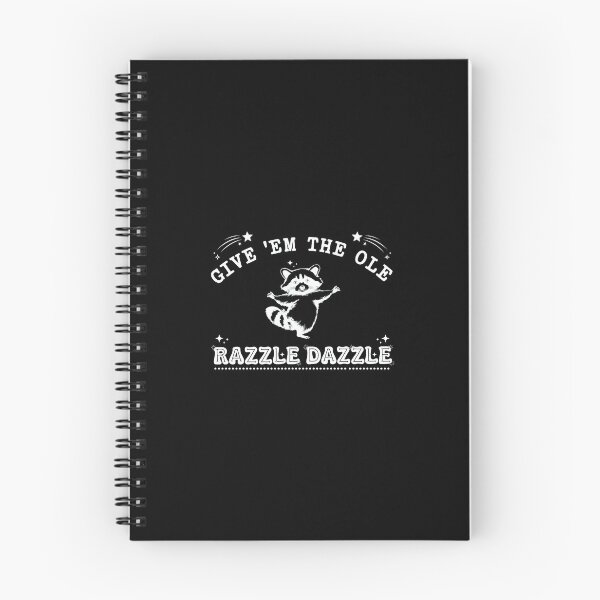 Item preview, Give Em The Ole Razzle Dazzle Raccoon designed and sold by MarielaDeckow.