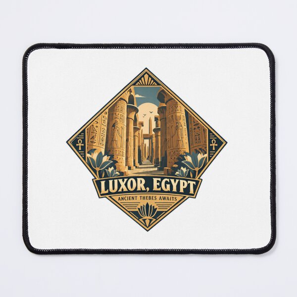 Item preview, Luxor, Egypt Ancient Thebes Awaits Egyptian History Travel Explorer designed and sold by Simsimah26Parks.