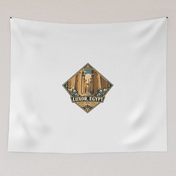 Item preview, Luxor, Egypt Ancient Thebes Awaits Egyptian History Travel Explorer designed and sold by Simsimah26Parks.