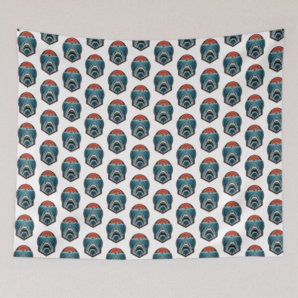 Item preview, Classic Shark Illustration Inspired by Iconic Ocean Predator designed and sold by Huntsman8.