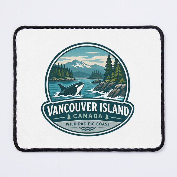 Item preview, Vancouver Island Canada Wild Pacific Coast Orca Whale Watching Travel Souvenir designed and sold by Simsimah26Parks.