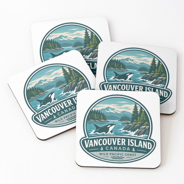 Item preview, Vancouver Island Canada Wild Pacific Coast Orca Whale Watching Travel Souvenir designed and sold by Simsimah26Parks.