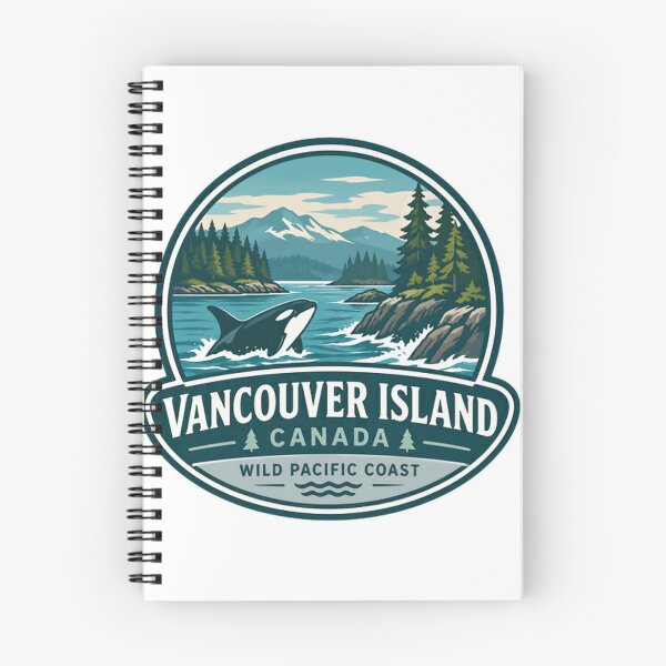 Item preview, Vancouver Island Canada Wild Pacific Coast Orca Whale Watching Travel Souvenir designed and sold by Simsimah26Parks.