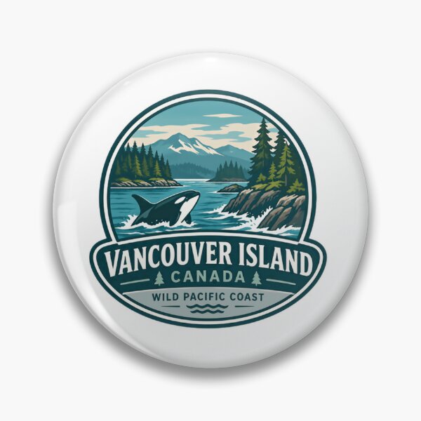 Item preview, Vancouver Island Canada Wild Pacific Coast Orca Whale Watching Travel Souvenir designed and sold by Simsimah26Parks.