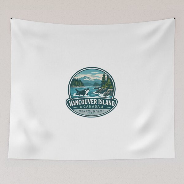 Item preview, Vancouver Island Canada Wild Pacific Coast Orca Whale Watching Travel Souvenir designed and sold by Simsimah26Parks.