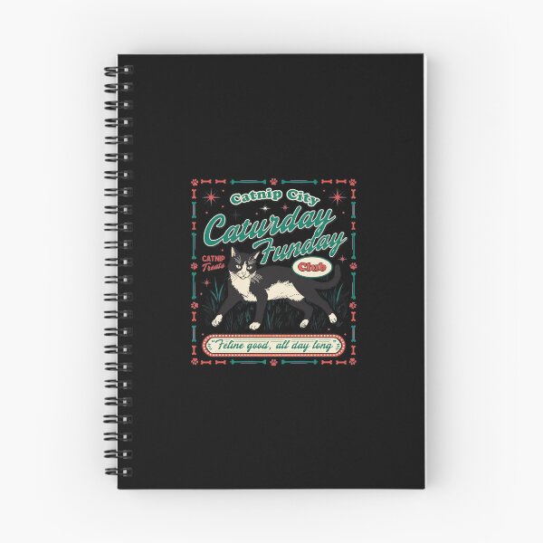Item preview, Caturday Funday Catnip City Club  designed and sold by MarielaDeckow.