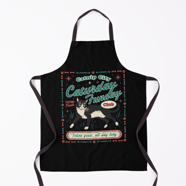 Item preview, Caturday Funday Catnip City Club  designed and sold by MarielaDeckow.