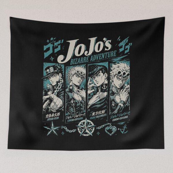 Item preview, JoJos Bizarre Adventure Vaporwave designed and sold by Elizabromby.