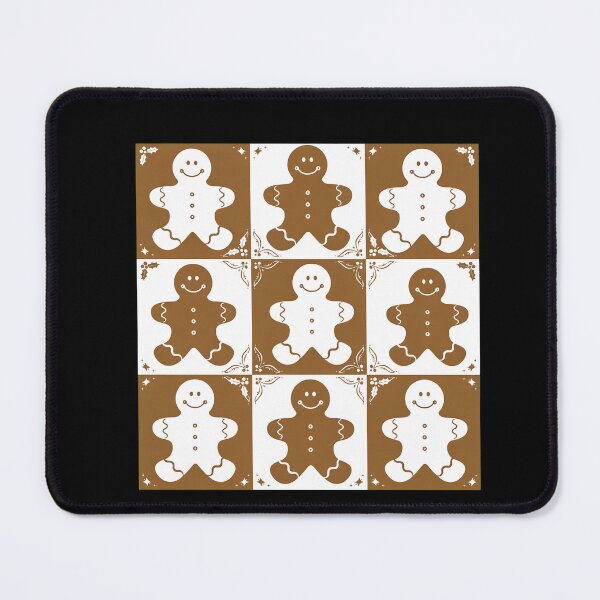 Item preview, Grid Gingerbread Cookie Pattern Distressed designed and sold by MarielaDeckow.