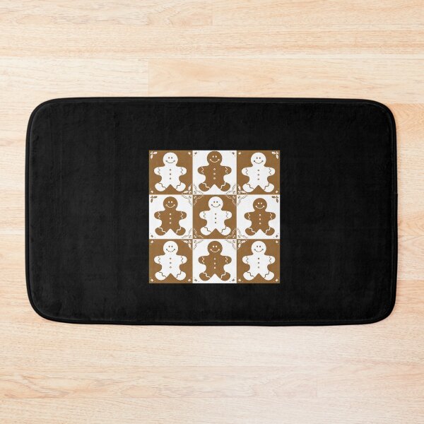 Item preview, Grid Gingerbread Cookie Pattern Distressed designed and sold by MarielaDeckow.