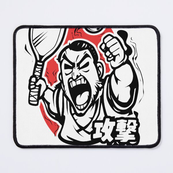 Item preview, Pickleball Attack Japanese Art Athletic designed and sold by CHARLESMCCLAREN.