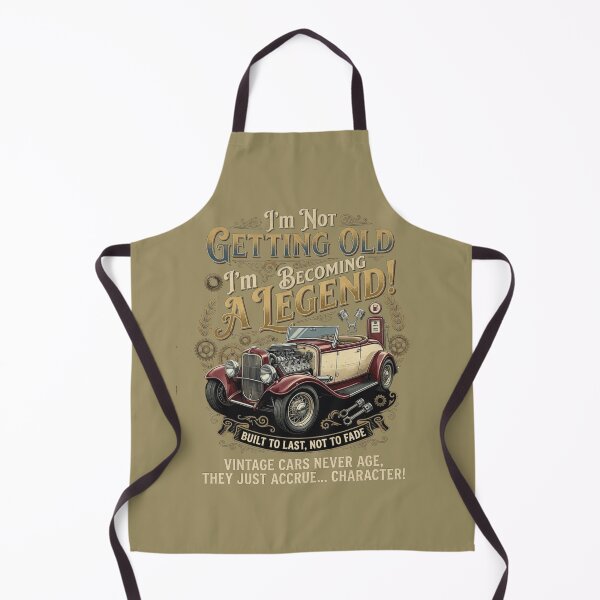 Item preview, I'm Not Getting Old I'm Becoming a Legend – Vintage Retro Car Art designed and sold by Evelashop.