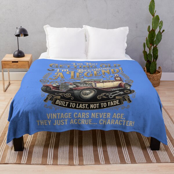 Item preview, I'm Not Getting Old I'm Becoming a Legend – Vintage Retro Car Art designed and sold by Evelashop.