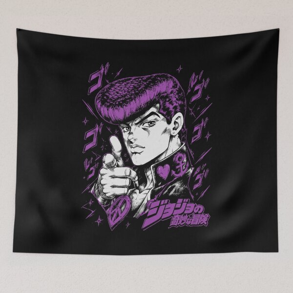 Item preview, Josuke Higashikata Vaporwave designed and sold by Elizabromby.