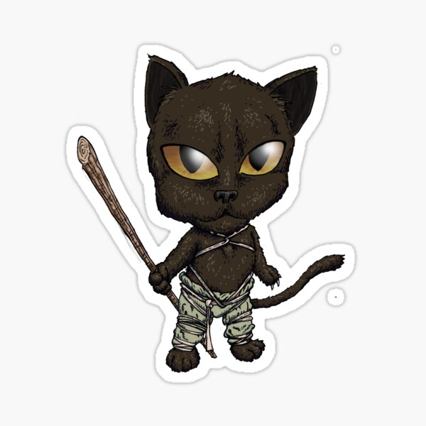 Coal the Monk Sticker