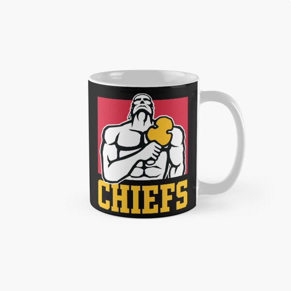 Item preview, Chiefs Muscular Figure Yellow Object Design designed and sold by CHARLESMCCLAREN.